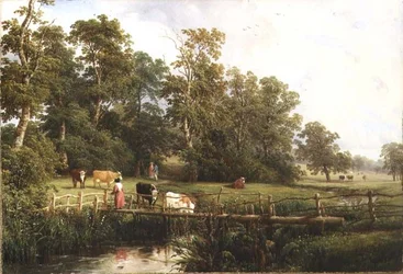 Un puente rústico, Stoneleigh Park
