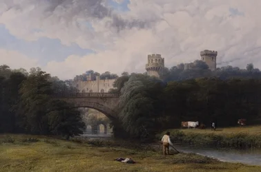 Castillo de Warwick desde el Río