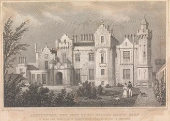 Abbotsford, La Sede de Sir Walter Scott Bart; página - (Volumen Uno)