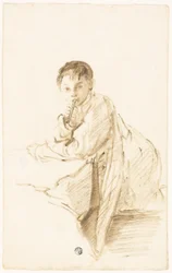 Niño con instrumento musical