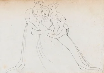 Las sobrinas de Nelson - Miss Bolton y Charlotte Nelson, después Lady Hood