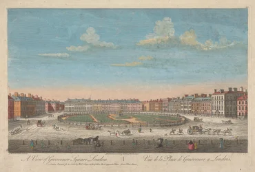 Vista de Grosvenor Square, Londres