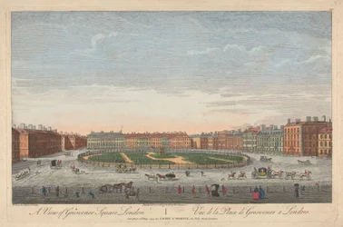Vista de Grosvenor Square, Londres
