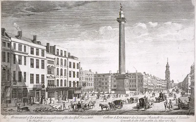 Fish Street Hill, Londres, c1750