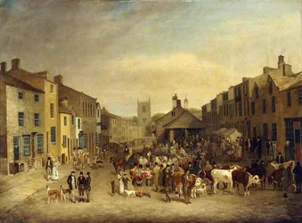 La feria de Skipton de 1830