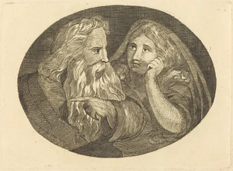 Lear y Cordelia