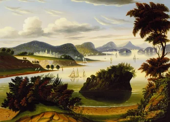 Eastport y la bahía de Passamaquoddy (Vista del valle del Hudson)