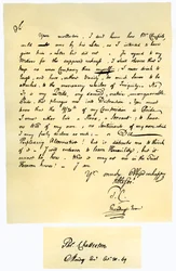 Carta de Thomas Chatterton a William Barrett, 1769