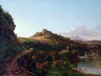 Catskill Scenery, c.1833 (óleo sobre lienzo)