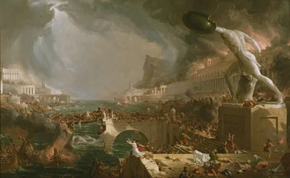 El curso del imperio: Destrucción
