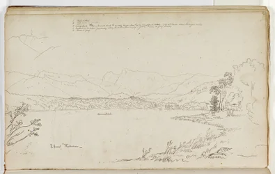 La cabeza de Windermere, Distrito de los Lagos, Inglaterra, 1829
