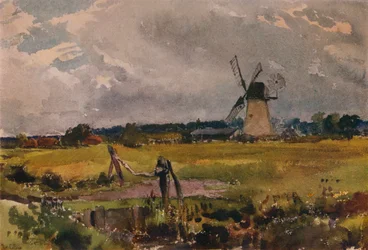 El molino de viento