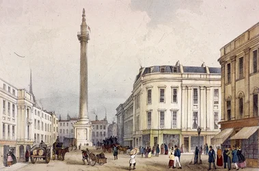 Monumento, Londres, c. 1855