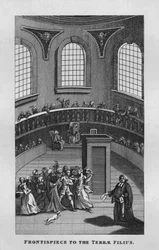 Frontispicio de Terrae Filius