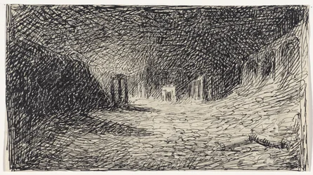 Ruinas de noche