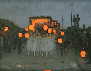 El Desfile de las Linternas c.1918