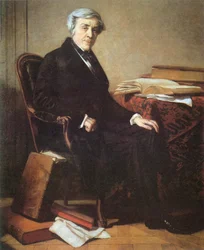Retrato de Jules Michelet (1798-1874)
