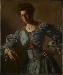 Retrato de Elizabeth L. Burton, c.1905-06