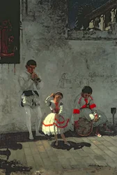 Escena Callejera en Sevilla
