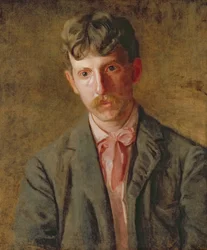 El pianista (Stanley Addicks) 1896 (óleo sobre lienzo)