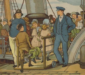 Folkestone: embarcando