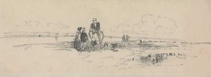 Figuras en la orilla