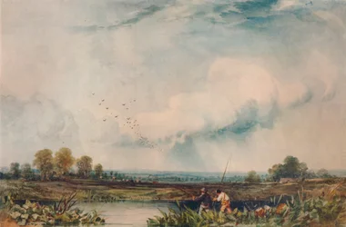 En el Weald de Kent, c1861