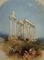 El Templo de Júpiter Olímpico, Atenas