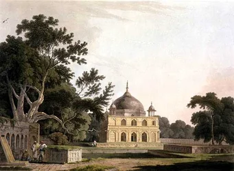 Mausoleo del Sultán Chusero, cerca de Allahabad, de 
