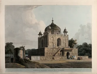 Musoleo del sultán Purveiz, cerca de Allahabad