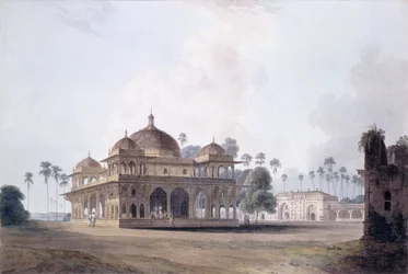 El mausoleo de Makhdum Shah Daulat, Maner, Bihar, c.1788-1796