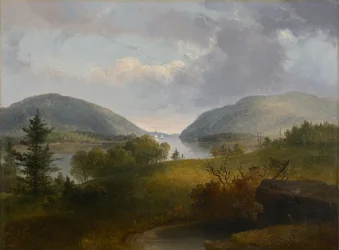 Río Hudson en Bear Mountain