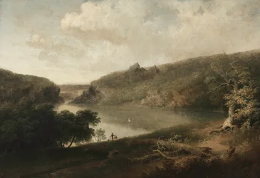 Vista de un Lago