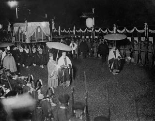 Funeral del Mikado, septiembre de 1912