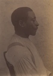 Hombre afroamericano, ca. 1884