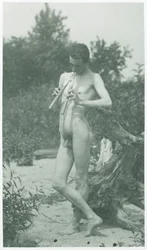 Estudio de J. Laurie Wallace para Arcadia, hacia 1883.