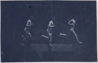 Fotografías de la rueda de Marey de George Reynolds, c. 1884