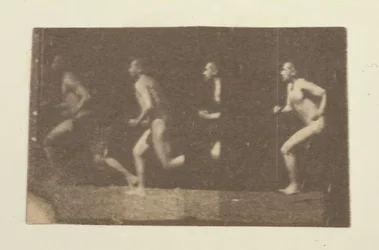 Fotografías de la rueda de Marey de Thomas Eakins, 1884