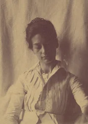 [Sra. Eakins o su hermana Doll], 1880s-90s