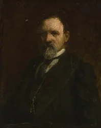 Estudio para el retrato de Joshua Ballinger Lippincott