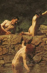 Lugar de baño, 1885