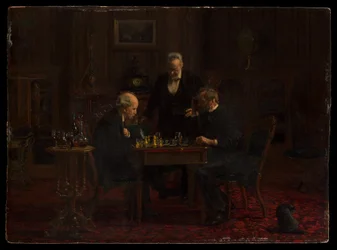Los jugadores de ajedrez