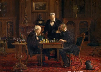 Los jugadores de ajedrez