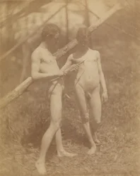 [Dos desnudos masculinos]