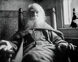 Walt Whitman en Camden, N.J., c. 1891