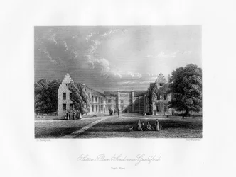 Sutton Place, cerca de Guildford, Surrey, siglo XIX