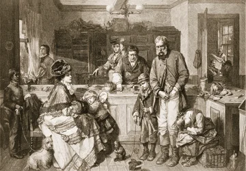 De la Mano a la Boca - Era uno de los pocos que no pedía, pub. 1879