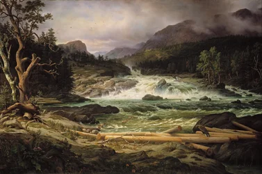Labrofossen cerca de Kongsberg