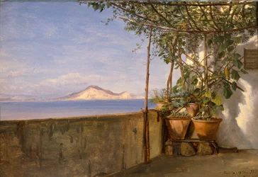 Terraza en Procida