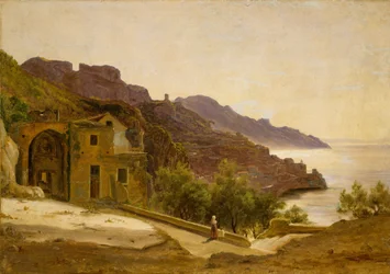 Terraza cerca de Amalfi
